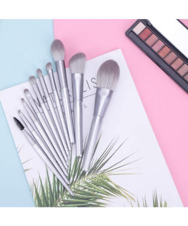 10-Piece Makeup Brush Set for Beginners | High-End Fiber Super Soft Daily Makeup Tools - Buy Online on GoSupps.com