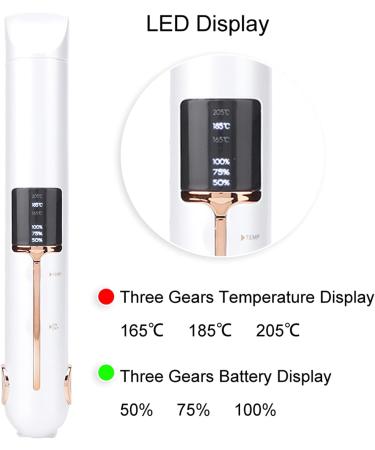 Professional USB Charging Mini Electric Hair Straightener & Curler - Cordless Hair Styling Tool for Effortless Waves & Sleek Hair - Buy Online on GoSupps.com