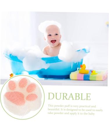 minkissy Baby Facial Cleanser Bathroom Sponge Shower Pouf Bath Sponges for Shower Cat Paw Bath Sponge Shower Puff Bathing Sponge Infant Shower Body Sponge Body Wash Toddler Take a Bath - Buy Online on GoSupps.com