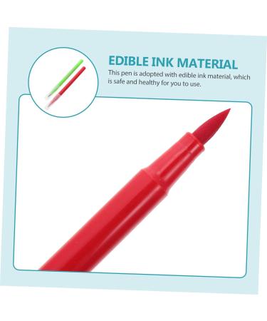 TOPBATHY 10 Pcs Can Be Food Coloring Pen Cookie Writer Pen Food Dye Pen Marker Pen Dual Tip Markers Cake Marking Pen Markers Green Icing Pen Baking Pen Plastic Baking Supplies - Buy Online on GoSupps.com