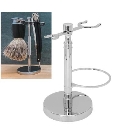 Premium Shaving Brush Holder Set Alloy Stand & Razor Brush for Men | International Shipping Available - Buy Online on GoSupps.com