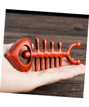 Shop Gleavi Ergonomic Legstasy - Sustainable Pain Relief Wooden Massage Comb | Anti-Static & Practical for Ultimate Comfort - Buy Online on GoSupps.com