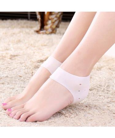 Silicone Heel Protection Sleeves & Gel Insoles for Plantar Fasciitis - Moisturizing Foot Socks for High Heels - Buy Online on GoSupps.com