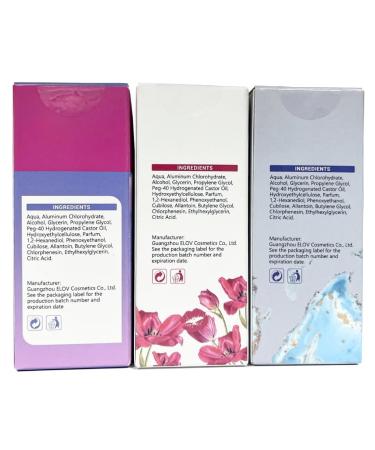 Beauty Host Deodorant Roller Set of 3 Floral World Ocean Wind Sweet Kiss Scents - Buy Online on GoSupps.com