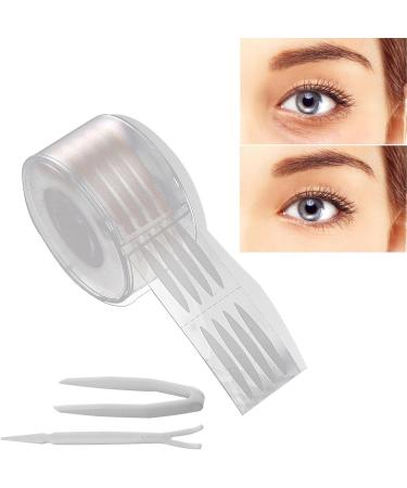 Droopy Eyelid Lifter | Double Eyelid Tape Invisible - Natural Invisible Eyelid Texture Bionic Fiber Design Strong Stickiness for Makeup Dancing Reticulated Olive - Buy Online on GoSupps.com