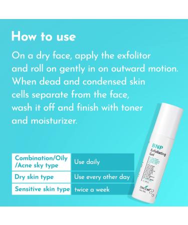 DM.Cell Gentle Aqua Facial Gommage Cleanser - Peeling Scrub Gel with Natural Extracts for Blackheads & Enlarged Pores | Paraben Free | Korean Skin Care | 3.38 fl oz - Buy Online on GoSupps.com