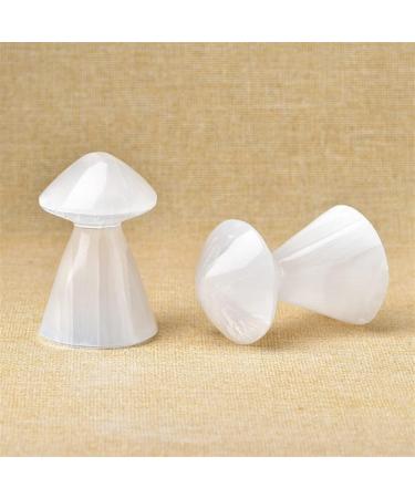 1piece Natural White Selenite Plaster Mushroom Shape Repair The Health Reiki Stone Rock Mineral Decoration Home Crafts Collect Suitable for Home 1 Piece Selenite Plaster - Buy Online on GoSupps.com