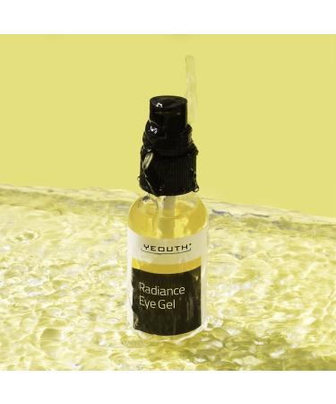 YEOUTH Radiance Eye Gel with Hyaluronic Acid - Anti Aging Under Eye Gel for Puffiness, Dark Circles & Wrinkles - Hydrating Eye Skin Care for Women & Men - 1 Fl Oz - Buy Online on GoSupps.com