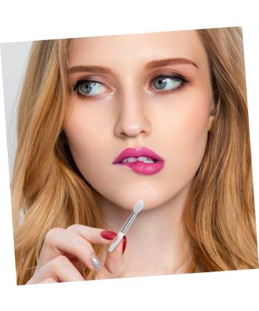Ipetboom 2 Sets Lip Gloss Brush Lipstick Lip Applicator Silicone Face Scrubber Hand Scrubber Mini Lipsticks Face Scrubbers Lip Brush Miss Cosmetic Beauty Products White Silica Gel - Buy Online on GoSupps.com