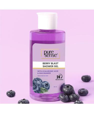 Berry Blast Shower Gel with Hyaluronic Acid & Niacinamide - 310 ml | Hydrate Your Skin | International Shipping - Buy Online on GoSupps.com