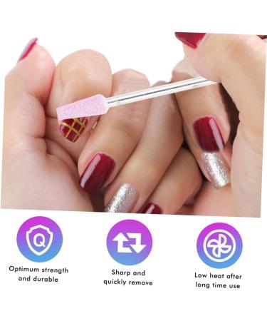 Housoutil 1 Set Nail Polish Head Set Alloy Manicure Tools 8x5cm Silver - Buy Online on GoSupps.com