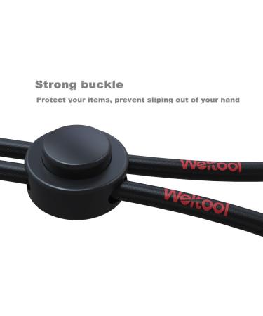 Black Hand Loop Wrist Lanyard for Cell Phones Flashlights USB Drives & More | Durable Keychain Accessory (1PC) - Buy Online on GoSupps.com