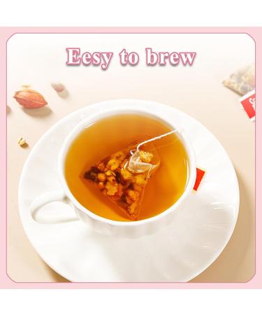 GXJIXf Red Bean and Coix Seed Tea Herbal Tea for Dampness Clearing 30 Individually Wrapped Bags 1pac - Buy Online on GoSupps.com