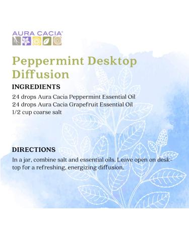 Aura Cacia Essential Oil Cooling Peppermint 16 fluid ounce - Buy Online on GoSupps.com
