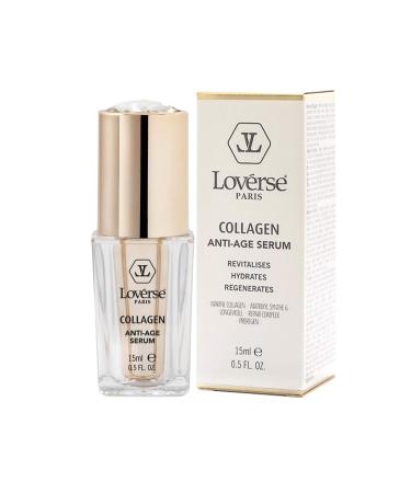 Loverse Collagen Anti-Aging Serum - Revitalize Hydrate & Regenerate Skin | 0.5 Fl. oz (15ml) - International Shipping Available - Buy Online on GoSupps.com