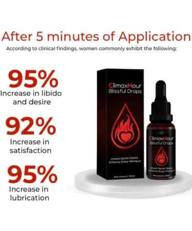 GFOUK Climaxhour Blissful Drops - Ultimate Secret Happy Drops for Strong Men (3PCs) | Enhance Performance & Boost Confidence - Buy Online on GoSupps.com