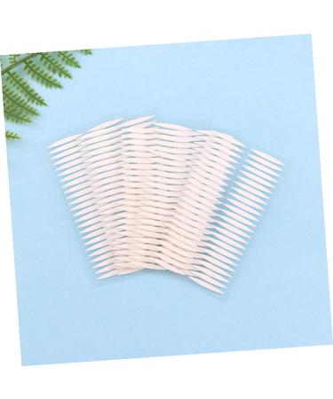 Beaupretty 90 Sheets Big Eye Eyelid Double Stick Tape Makeup Stickers Clear Tape Fiber Lace Eyelid Tape Eyelid Stickers Invisible Tape Makeup Tape Man White Make up Beauty Stickers - Buy Online on GoSupps.com