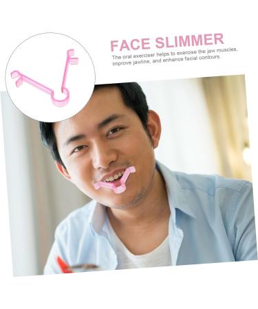 VINTORKY Lip Muscle Trainer Face Lips Face Exerciser Mouth Muscle Tightener Mouth Muscle Massager Lift Lips Trainer Lip Trainer Mouth Trainer Face Exerciser 9.30X7.70X1.50CM Pink - Buy Online on GoSupps.com