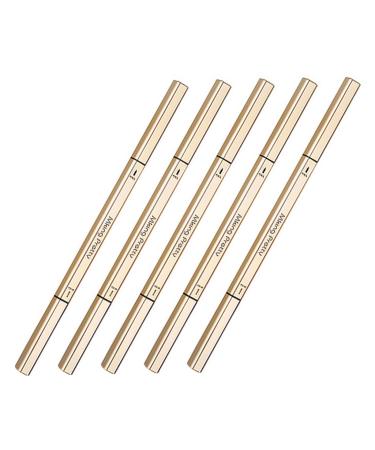 OHPHCALL 5pcs Brow Pens Waterproof Eyebrow Pens Women Eyebrow Pencils Plastic Makeup Pencils