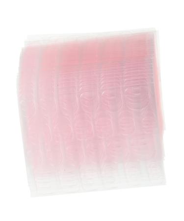 Gogogmee 50 Sheets Self-Adhesive Toe Nail Stickers with Strong Jelly Gel Glue Waterproof Press Nail Tabs for Women for DIY Manicure Artificial Nails Easy Application Long Lasting