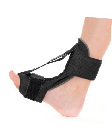 Milisten 1 Set Accessories Achilles Tendonitis Foot Heel Support for Plantar Adjustable Plantar Sling Bunion Support Sole of Foot Protective Gear Black