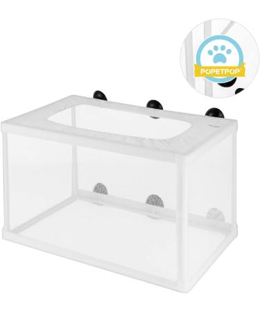 POPETPOP Large Fish Nursery Breeder Box for Aquarium - Hang on Breeding Net for Fish Breeding - Buy Online on GoSupps.com