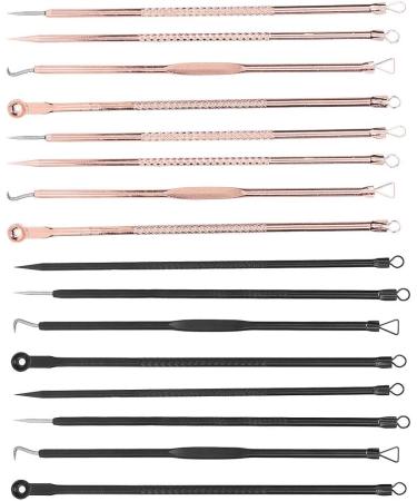 Qukaim Whitehead Removal Extractor Blackhead Pimple Removal Comedone Extractor Tools Professional Whitehead Acne Removal Kit - Buy Online on GoSupps.com