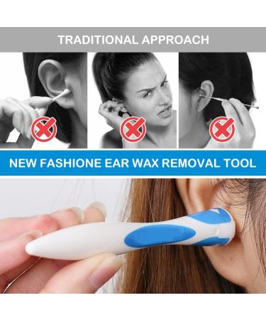 Ear Wax Remover  Spiral Ear Wax Removal Tool  Reusable Earwax Removal Kit  Safe Ear Cleaner with 16 Pcs Soft and Flexible Replacement Tips  for Adult and Kids 16pcs - Buy Online on GoSupps.com