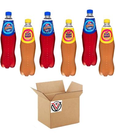 Barratt Fruit Salad Wham Fizzy Drink 850ml | Pick Any Flavour & Number of Bottles - Buy Online on GoSupps.com