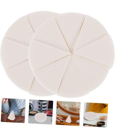Angoily 8 Sets Triangular Sponge Puff Finger Puff Foundation Sponge Blending Sponges for Makeup Triangle Puffs Mixture Foundation Puff White Make up Cosmetics Girl Emulsion - Buy Online on GoSupps.com