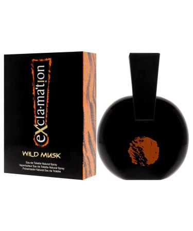 Coty Exclamation Wild Musk EDT Spray Women 3.4 oz - Buy Online on GoSupps.com