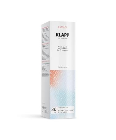 KLAPP Cosmetics Triple Action Invisible Face & Body Glow Spray 30 SPF - 200ml | Buy Internationally for Radiant Skin - Buy Online on GoSupps.com