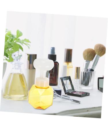 Fomiyes 4-Piece Flower Bubble Bottle Set | Mini Plastic Containers & Foam Soap Dispenser | Transparent 9.7x9.7x16.3cm - Ideal for Home & Travel - Buy Online on GoSupps.com