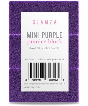 Glamza Foot Pumice Sponge Callus Exfoliate Stone Hard Skin Remove Pedicure Scrubber Pack of 4 - Buy Online on GoSupps.com