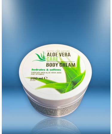 Shop Aloe Vera Body Cream with Vitamin E - Hydrating Vegan Skin Cream 200ml - Buy Online on GoSupps.com