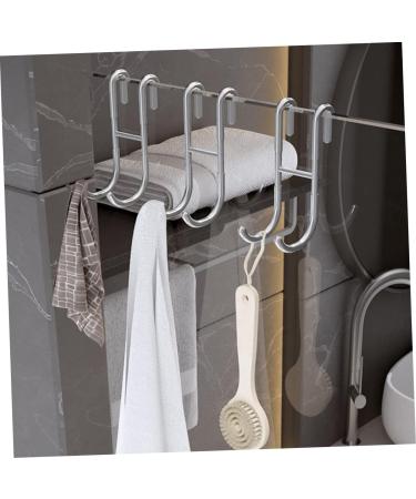 Alipis 1pc S-Hook Bird Feeder Hanger Plant Hangers Indoor S- Shaped Hook Double Door Hook Storage Bag Hook 12x6cm Silver - Buy Online on GoSupps.com