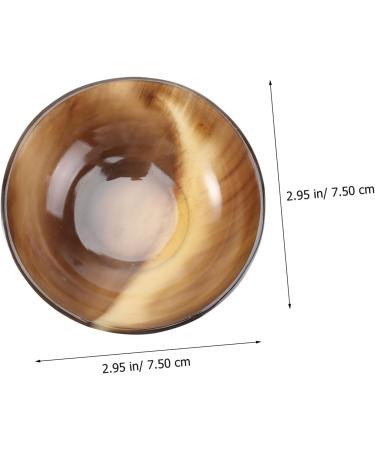 Beaupretty Shaving Bowl Set - 3Pcs Razor Cup Soap Shells | 7.5x7.5cm | Premium Shaving Foam Accessories for Men - Buy Online on GoSupps.com