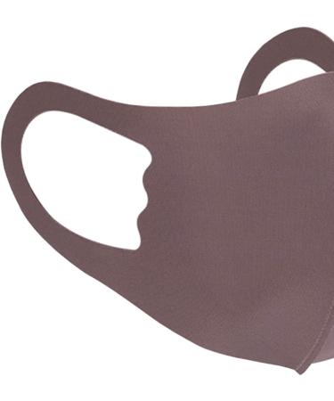 Kids Reusable Cotton Face Mask - Breathable Ice Silk Bandana 2 Pack Protection Against Pollution Brown - Buy Online on GoSupps.com
