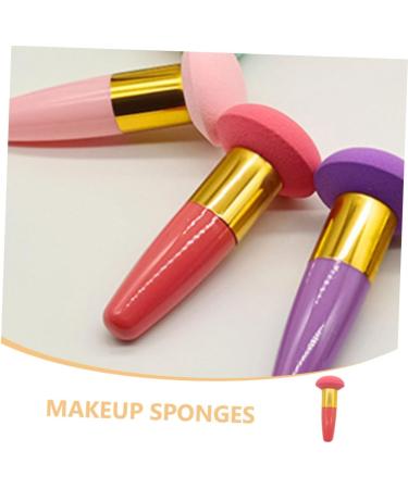 PLAFOPE Beauty Egg Brush Pen Makeup Powder Puff Makeup Sponges for Blending Make up Sponges for Face Cosmetic Sponge Foundation Sponge Brush Makeup Sponge with Handle Blending Sponges - Buy Online on GoSupps.com
