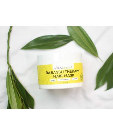OBIA Naturals Babassu Oil Therapy Hair Mask - 8 oz - Deep Conditioner for Dry, Damaged, Color Treated Hair - Sulfate Free & Vegan Protein - Buy Online on GoSupps.com