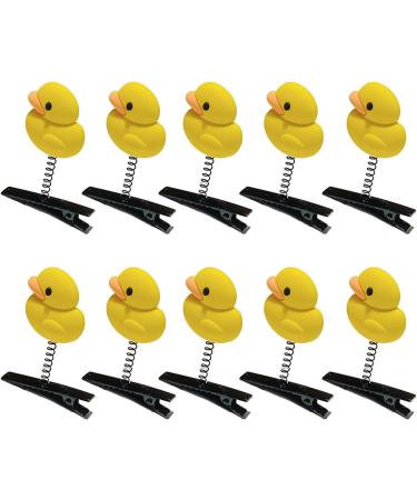 Soft Comfortable Rubber Duck Hair Clip Hairpin Hat Fashionable Clip For Lovers - Buy Online on GoSupps.com