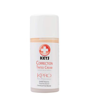 Keys Care KPRO Hydrating Tinted Correction Cream with OptiFX Adaptive Color Technology | Moisturize Smooth and Fill Fine Lines| 100% All-Natural & Hypoallergenic (3.4 oz)