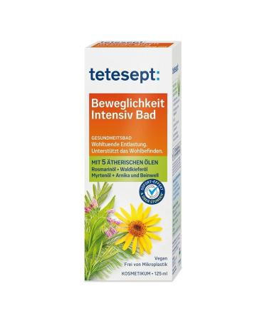 Shop Tetesept Mobility Intensive Bath Oil - 3x 125ml with 5 Essential Oils | International Shipping Available - Buy Online on GoSupps.com