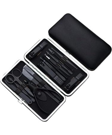 15 in 1 Stainless Steel Nail Clippers Pedicure Set Nail Scissors & Eyebrow Grooming Kit Nail Care Travel Tools Kit for Men Women - Buy Online on GoSupps.com