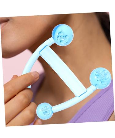 Minkissy 6pcs PVC Button Massager Tool for Neck and Shoulders - Blue | International Shipping Available - Buy Online on GoSupps.com