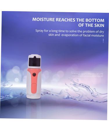 VINTORKY Face Steamer 1 Set Hydrating instrument portable facial steamer face mist Face Sprayer Moisturizer Spa 10X3.3cm Pink - Buy Online on GoSupps.com