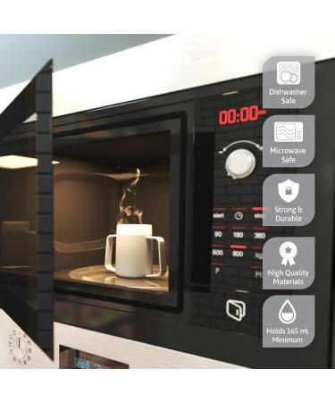 JFA Supplies 2-Handle Grey Adult Drinking Mug 165ml | Non-Spill Sippy Cup - Buy Online on GoSupps.com