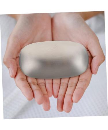DOITOOL 1pc Soap Stainless Steel Soap Tool Stainless Steel Material Stainless Steel Odor Bar Soap Bar Odor Remover Kitchen Deodorizing Soap Square Absorbent - Buy Online on GoSupps.com