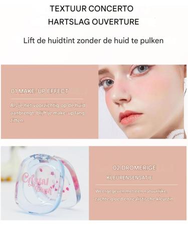 Creme Blush Makeup Color Changing Blush Color Changing Nude Makeup Blusher for Eyes Longlasting tinted cream blush multifunctional warm changeable blush for cheeks eyes and lips - Buy Online on GoSupps.com