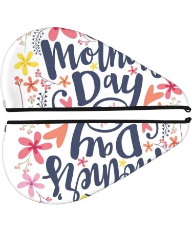 Buy Super Absorbent Microfiber Hair Towel | Mother's Day Gift for Long Curly & Thick Hair - Quick Dry Coral Velvet Wrap - Buy Online on GoSupps.com